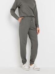 Long Tall Sally Grey Cuffed Joggers - Image 2 of 5