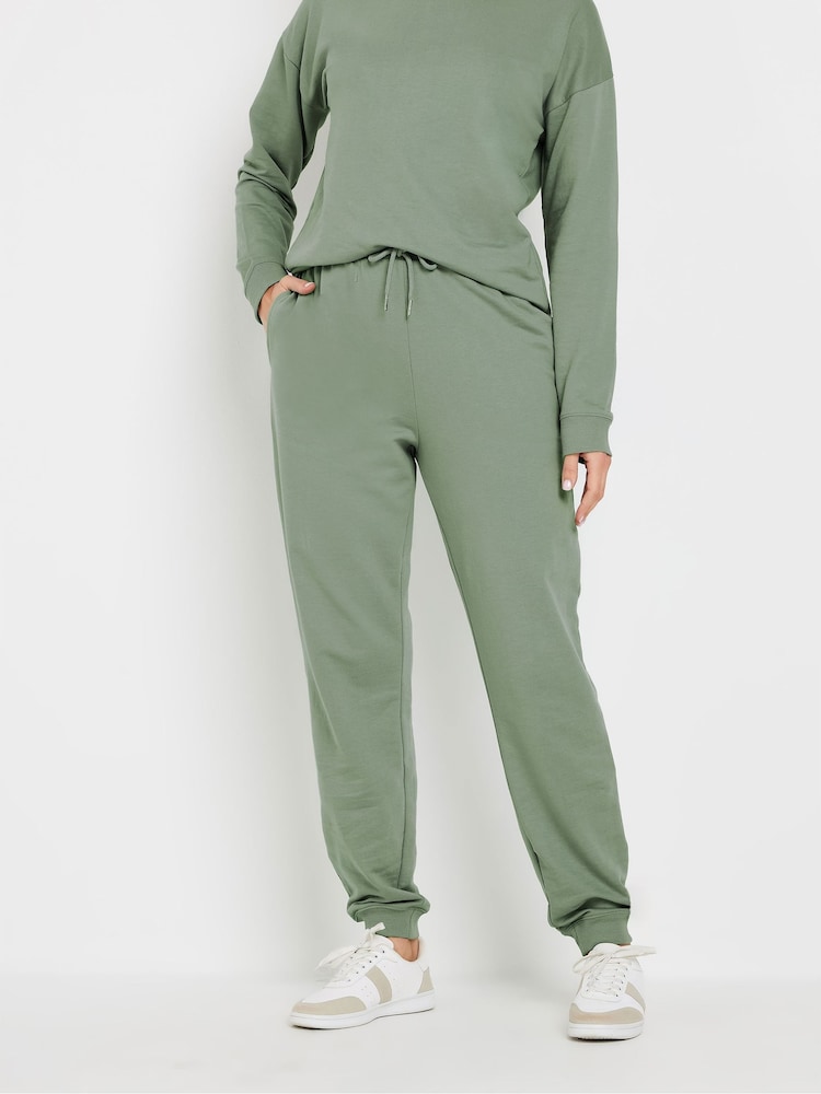Long Tall Sally Green Cuffed Joggers - Image 2 of 5