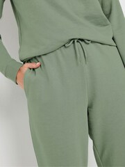 Long Tall Sally Green Cuffed Joggers - Image 4 of 5