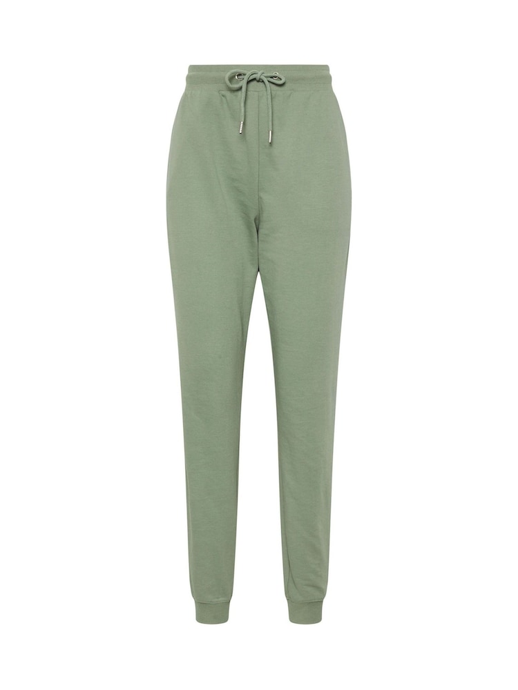 Long Tall Sally Green Cuffed Joggers - Image 5 of 5