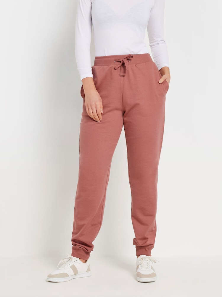 Long Tall Sally Brown Chunky Drawcord Cuffed Joggers - Image 2 of 5 Long Tall Sally Brown Chunky Drawcord Cuffed Joggers - Image 2 of 5