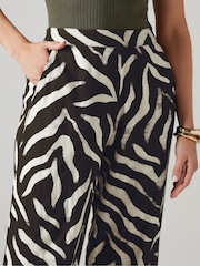Long Tall Sally Natural Wide Leg Trousers - Image 4 of 5
