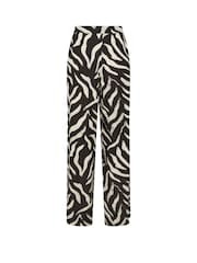 Long Tall Sally Natural Wide Leg Trousers - Image 5 of 5