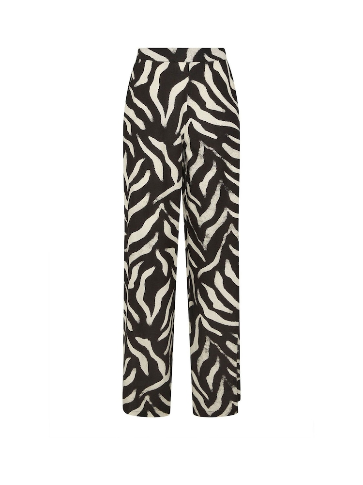 Long Tall Sally Natural Wide Leg Trousers - Image 5 of 5