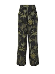 Long Tall Sally Green Wide Leg Trousers - Image 1 of 1
