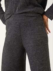 Roman Grey Soft Touch Wide Leg Trousers - Image 5 of 5
