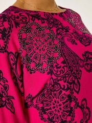 Roman Хенна принт Hotfix Detail Knit джемпер - Image 5 of 5