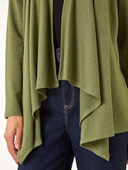 Roman Green Waterfall Stretch Cardigan - Image 5 of 5