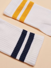 Joules Raindance Navy/Yellow Socks Two pack - Image 3 of 3