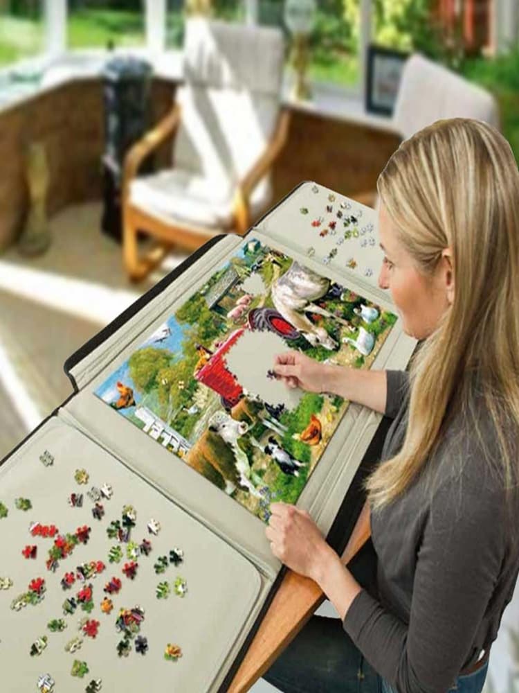 MenKind Portapuzzle Standard Jigsaw Puzzle Board - Image 1 of 3