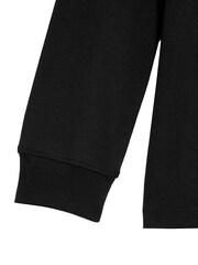 Lyle & Scott Black Plain Long Sleeve 100% Cotton T-Shirt - Image 3 of 3