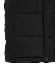 Lyle & Scott Black Padded Hooded Gilet - Image 4 of 4