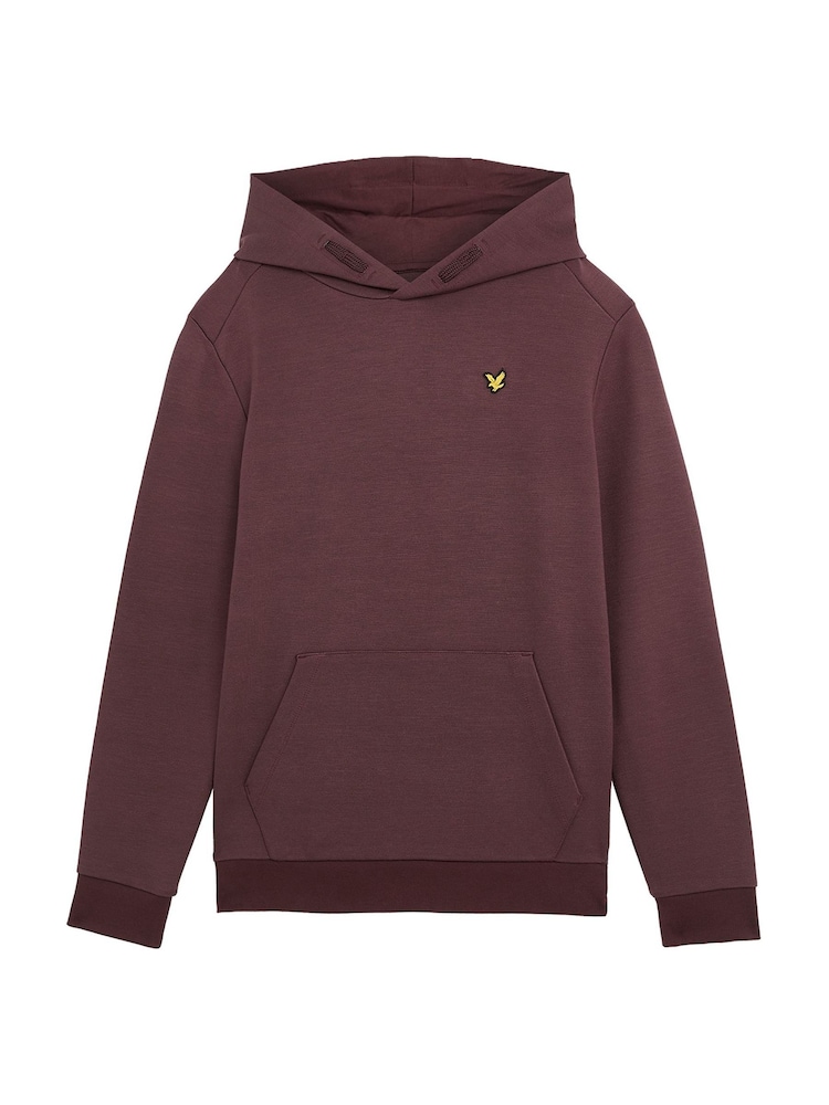 Lyle & Scott Red Fly Fleece Hoodie - Image 1 of 3