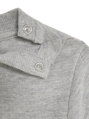 Lyle & Scott Grey Plain 100% Cotton T-Shirt - Image 3 of 3