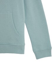 Lyle & Scott Blue 100% Cotton Pull-Over Hoodie - Image 3 of 3