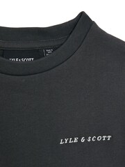 Lyle & Scott Grey Script Crew Neck 100% Cotton Sweatshirt - Image 2 of 3