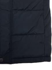 Lyle & Scott Blue Padded Hooded Gilet - Image 4 of 4
