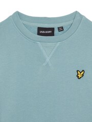 Lyle & Scott Green Crew Neck 100% Cotton Sweatshirt - Image 2 of 3