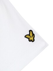 Lyle & Scott White Graphic Eagle 100% Cotton T-Shirt - Image 7 of 7