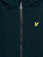 Lyle & Scott Blue SoftShell Hooded Jacket - Image 6 of 7