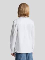 Lyle & Scott White Oxford 100% Cotton Shirt - Image 2 of 7