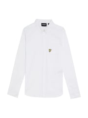 Lyle & Scott White Oxford 100% Cotton Shirt - Image 5 of 7