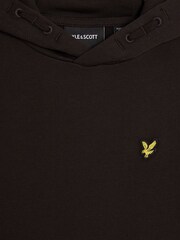 Lyle & Scott Brown Pull-Over 100% Cotton Hoodie - Image 2 of 3
