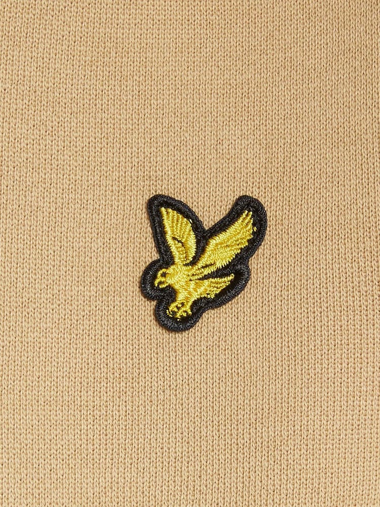 Lyle & Scott Brown Zip Through 100% Cotton Hoodie and Joggers Set - Image 2 of 3