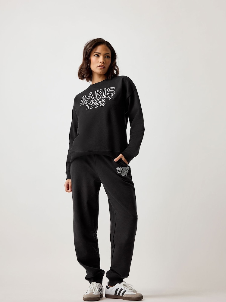 PixieGirl Petite Black Sweatshirt - Image 3 of 4