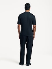 Les Deux Black Gespertus Short Sleeve Knit Shirt - Image 2 of 9