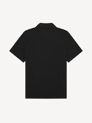 Les Deux Black Gespertus Short Sleeve Knit Shirt - Image 8 of 9