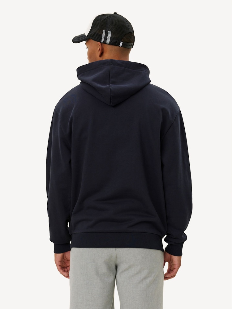 Les Deux Blue Crew Logo Hoodie - Image 2 of 7