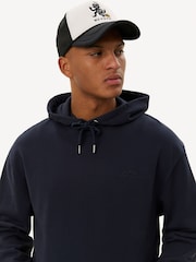Les Deux Blue Crew Logo Hoodie - Image 7 of 7