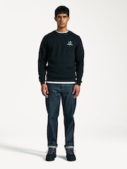 Les Deux Black Bruno Café Artwork Sweatshirt - Image 4 of 8