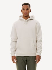 Les Deux Grey Crew Logo Hoodie - Image 1 of 5