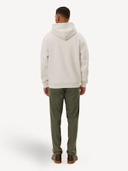 Les Deux Grey Crew Logo Hoodie - Image 4 of 5