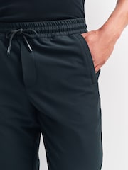 Les Deux Black Tapered Fit Sebastian Technical Trousers - Image 4 of 7