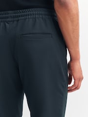 Les Deux Black Tapered Fit Sebastian Technical Trousers - Image 5 of 7