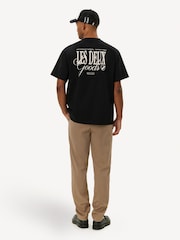 Les Deux Black Sporting Goods Logo T-Shirt - Image 4 of 8