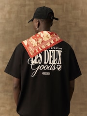 Les Deux Black Sporting Goods Logo T-Shirt - Image 7 of 8