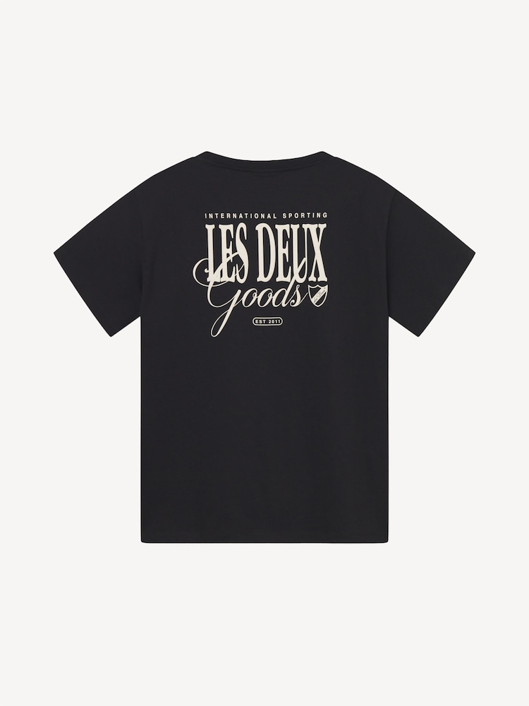 Les Deux Black Sporting Goods Logo T-Shirt - Image 9 of 9