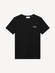 Les Deux Black Crew Logo T-Shirt - Image 6 of 6