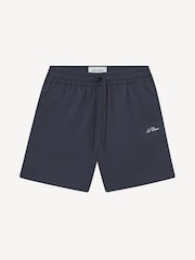 Les Deux Blue Stan Seersucker Swim Shorts - Image 9 of 10