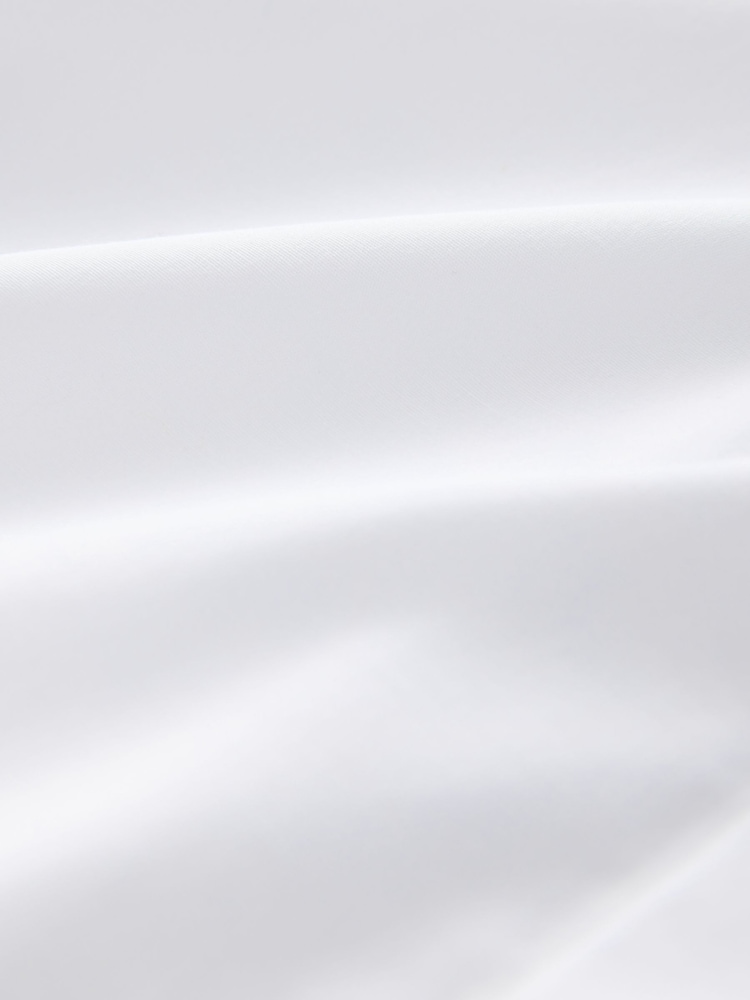 White Fitted Stretch Essential Long Sleeve Shirts 2 Pack - Image 11 of 11 White Fitted Stretch Essential Long Sleeve Shirts 2 Pack - Image 11 of 11