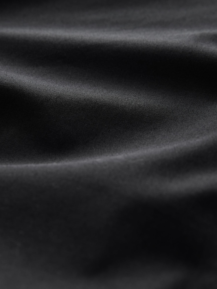 Black Fitted Stretch Essential Long Sleeve Shirts 2 Pack - Image 10 of 10 Black Fitted Stretch Essential Long Sleeve Shirts 2 Pack - Image 10 of 10