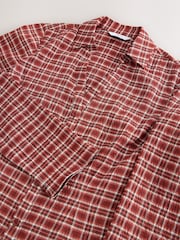 Cuadros rojos - Slim Long Sleeve Shirt - Imagen 3 de 3