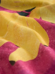 Multicoloured Pineapple Placement Print Relaxed Long Sleeve Cotton Lightweight Shirt - Image 7 of 8