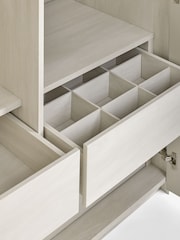 Mirror Sloane Glass Double Semi Fitted Wardrobe - Image 10 of 10