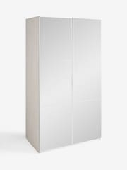 Mirror Sloane Glass Double Semi Fitted Wardrobe - Image 9 of 10
