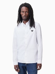 AllSaints White Amante Long Sleeve Shirt - Image 2 of 5